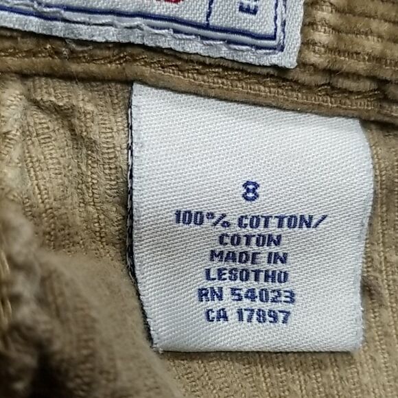 🎁5/$25 Old Navy Painter Youth Pants Size 8 100% Cotton - Picture 5 of 9